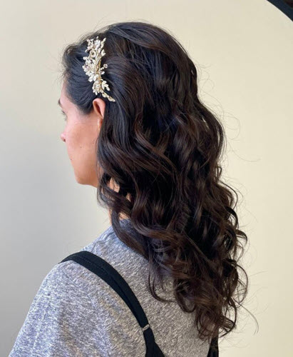 Wedding hair outlet places